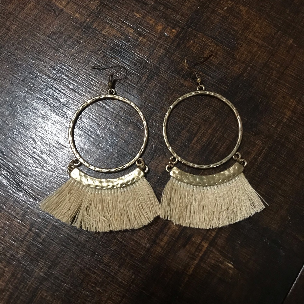 Fringe earrings